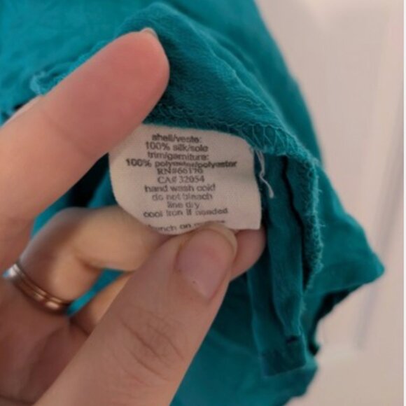 Urban Outfitters Silence Noise Strappy Silk Cami Tank Blouse Medium Indie Sleaze - Picture 3 of 7